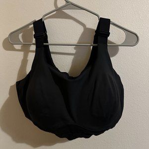 Duluth Trading Co - Jet Black Women's Adjustable High Impact Bra - NWOT